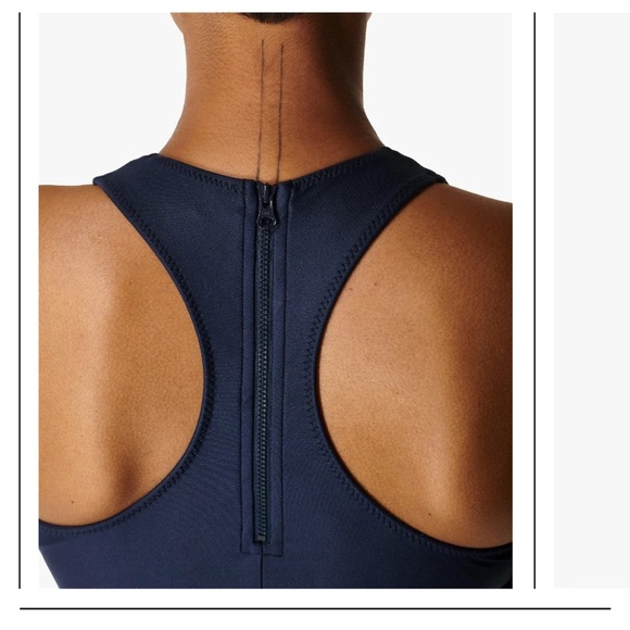 SWEATY BETTY Stripe All Day Bodysuit Women size M - Picture 3 of 8